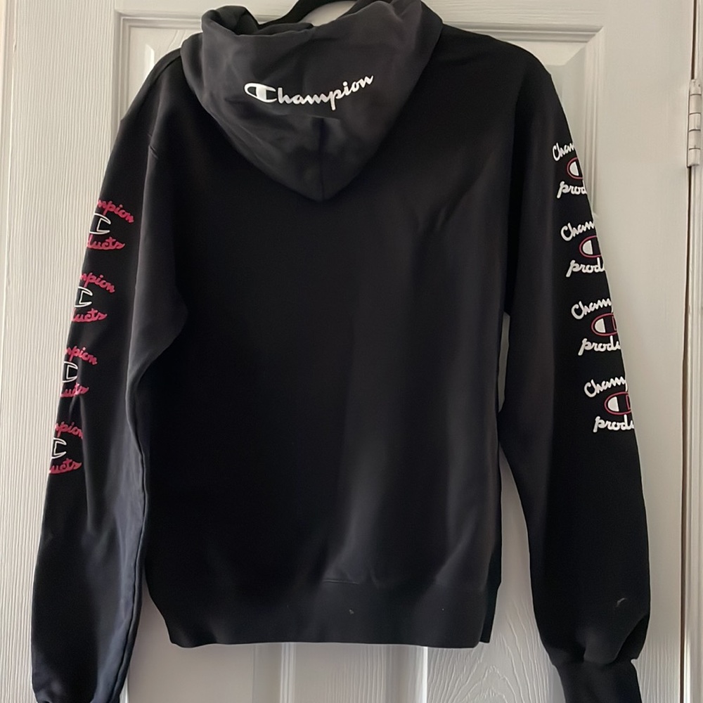 Champion Hooded Sweatshirt Black